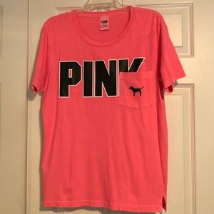 VS PINK - Campus Short Sleeve Tee